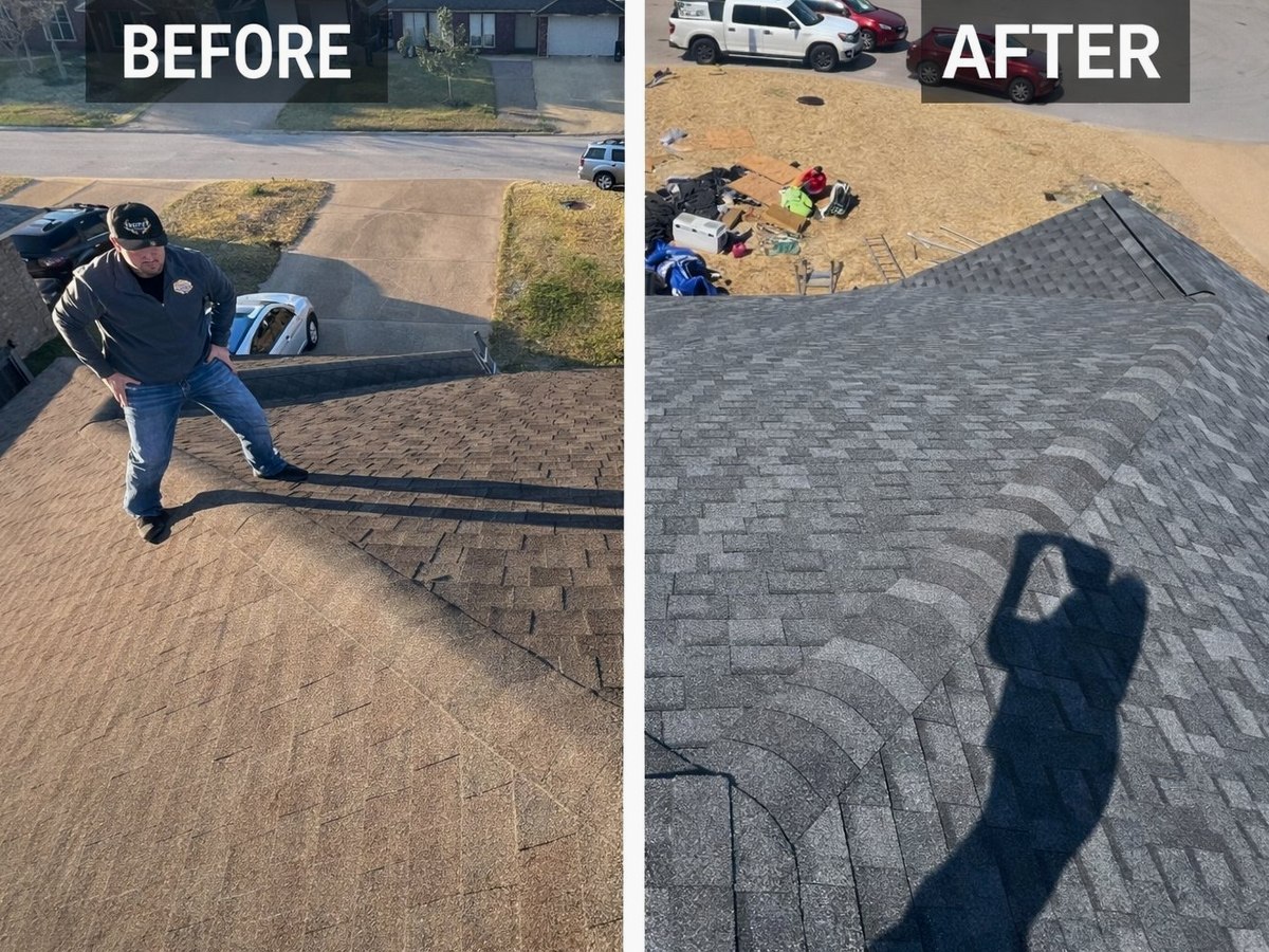Roofing project by Trophy Exteriors in Billings Heights, Montana