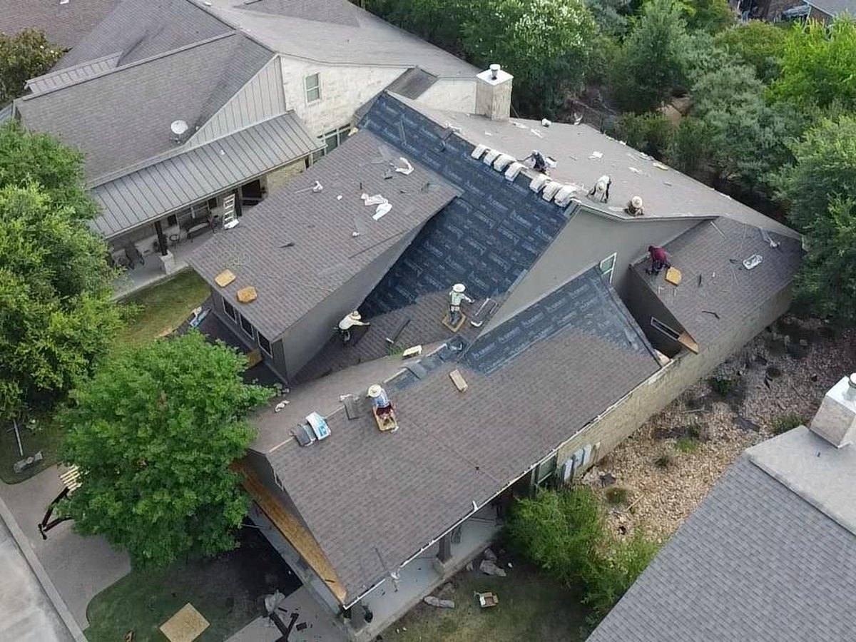 Humid Gulf morning over Beaumont rooftops
