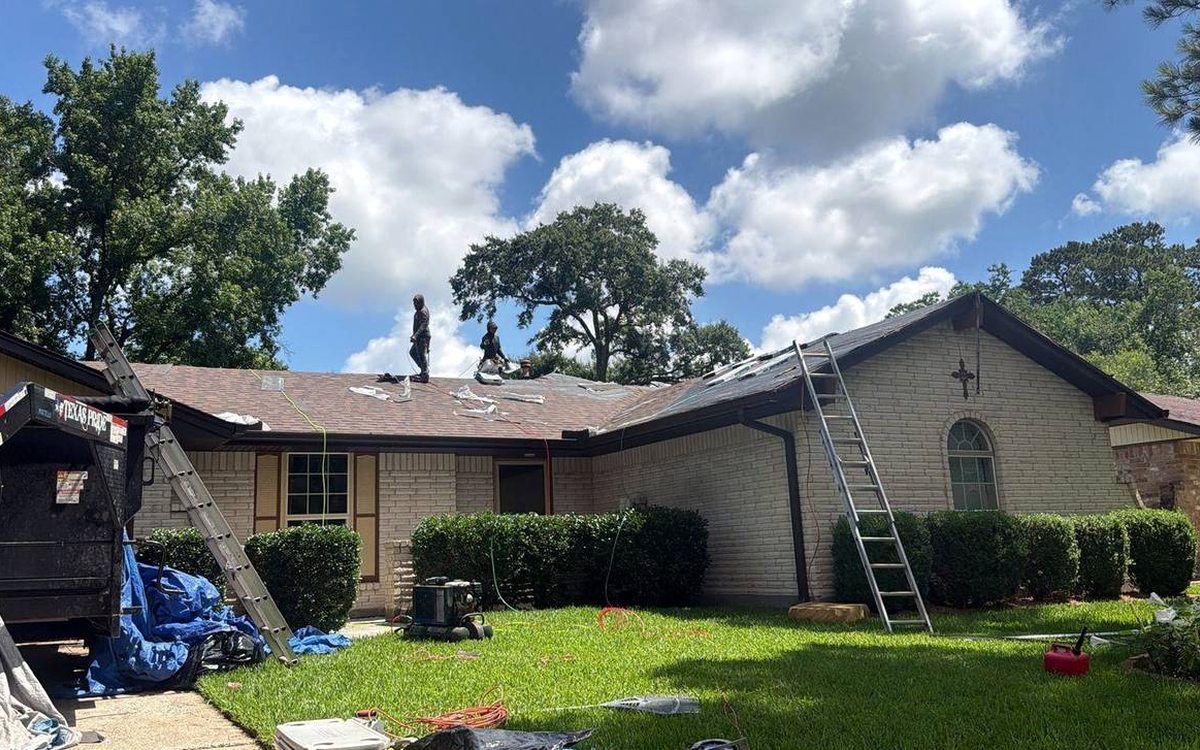 Storm Damage Roof Repair in Lake Conroe