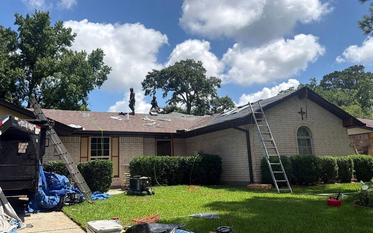 Storm Damage Roof Repair in Jacobs Reserve
