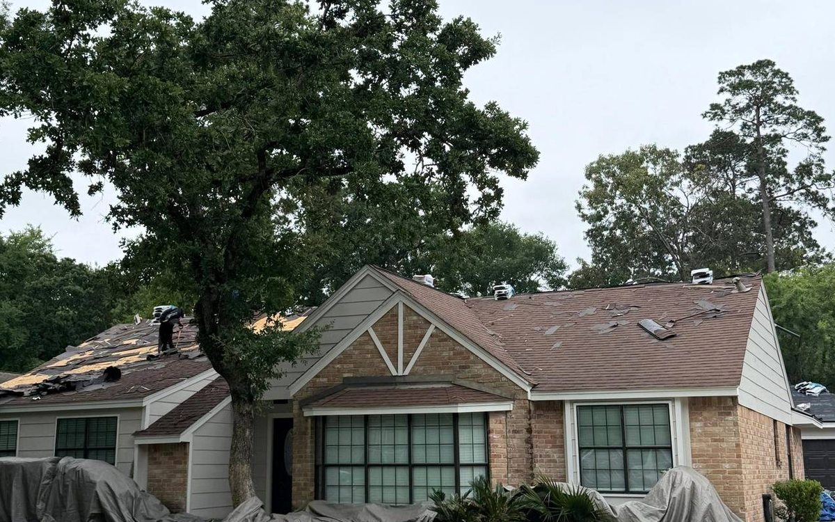 Storm Damage Roof Repair in Bentwater