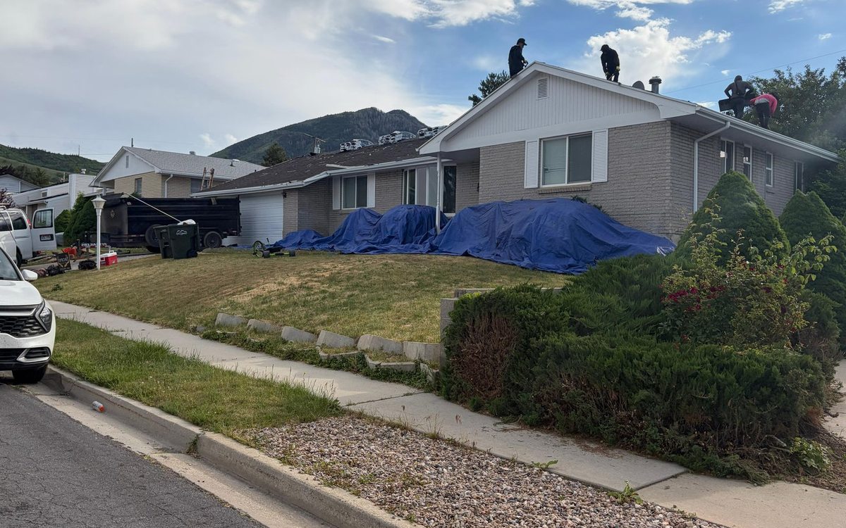 Storm Damage Roof Repair in Cottonwood Heights