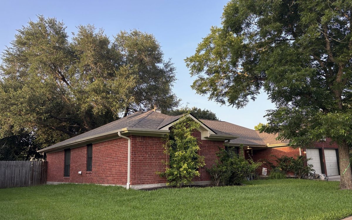 Roof work by Trophy Exteriors in Austin