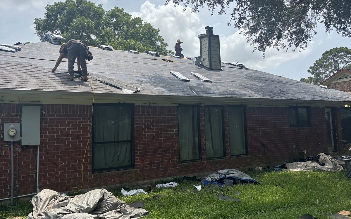 Storm Damage Roof Repair in Idylwild