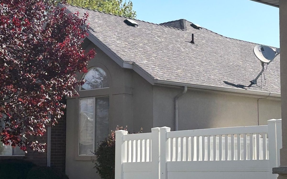 Roof work by Trophy Exteriors in Houston