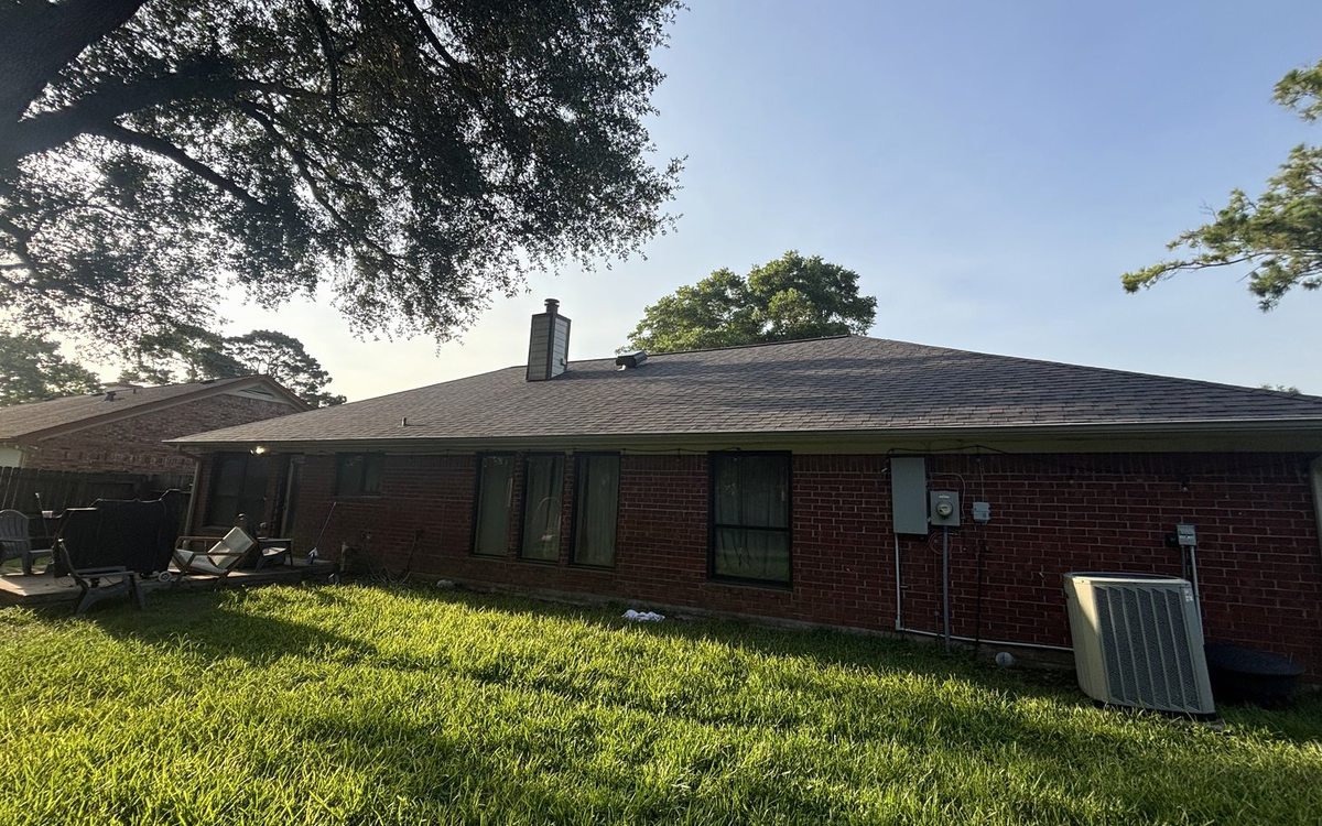 Roof work by Trophy Exteriors in Beaumont