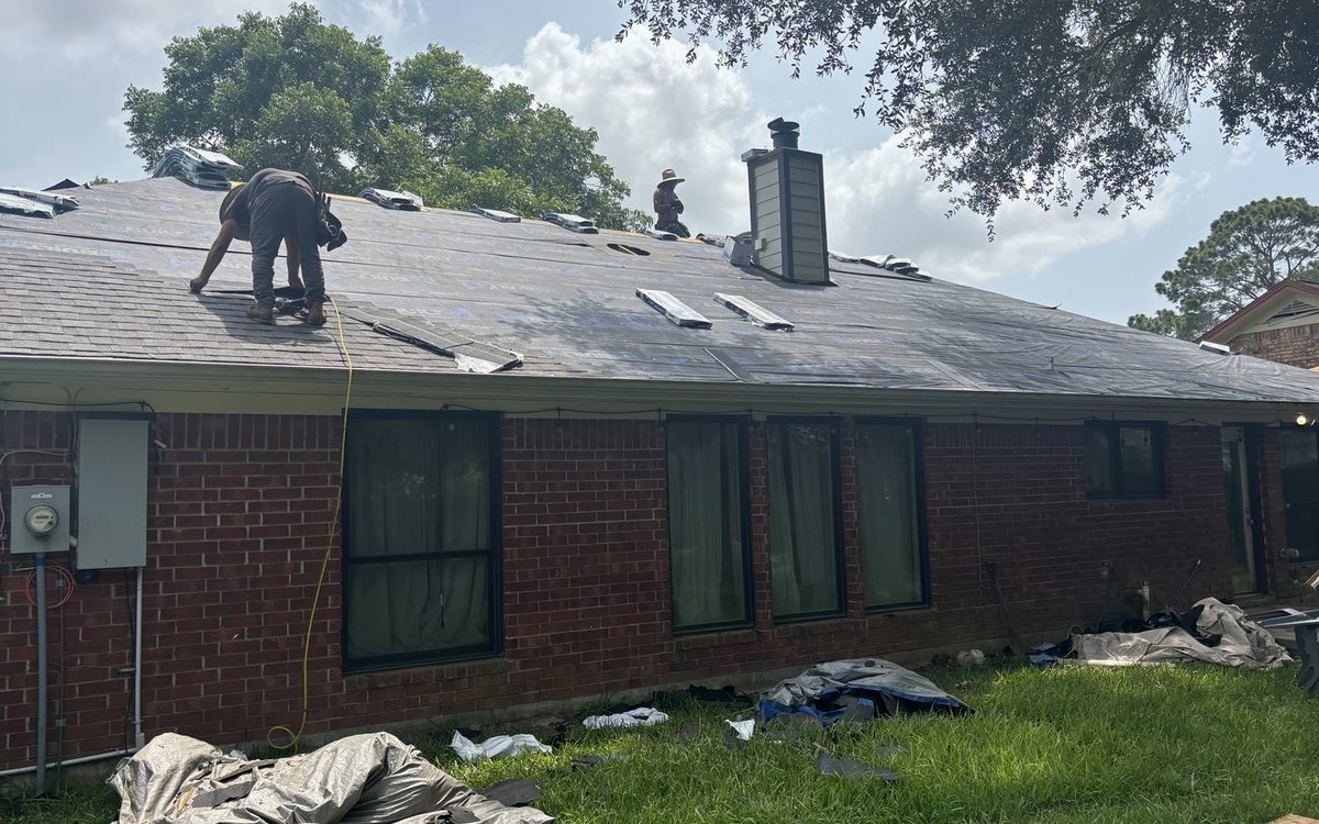 Storm Damage Roof Repair in Gulf Terrace
