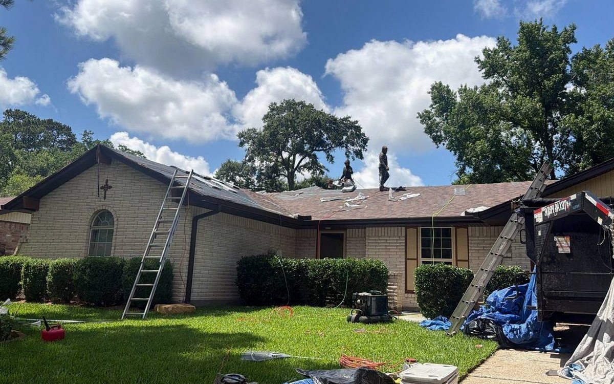 Storm Damage Roof Repair in Carlton Woods