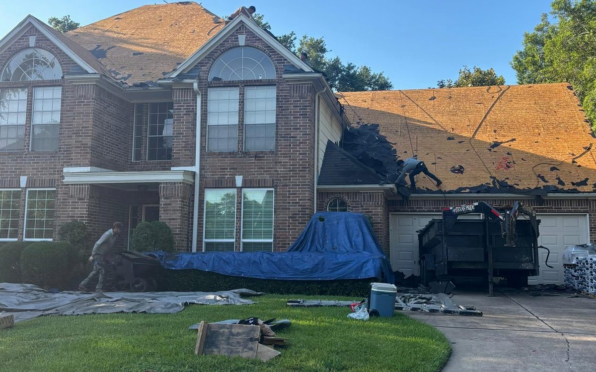 How to Spot Hail Damage on Your Roof in Houston