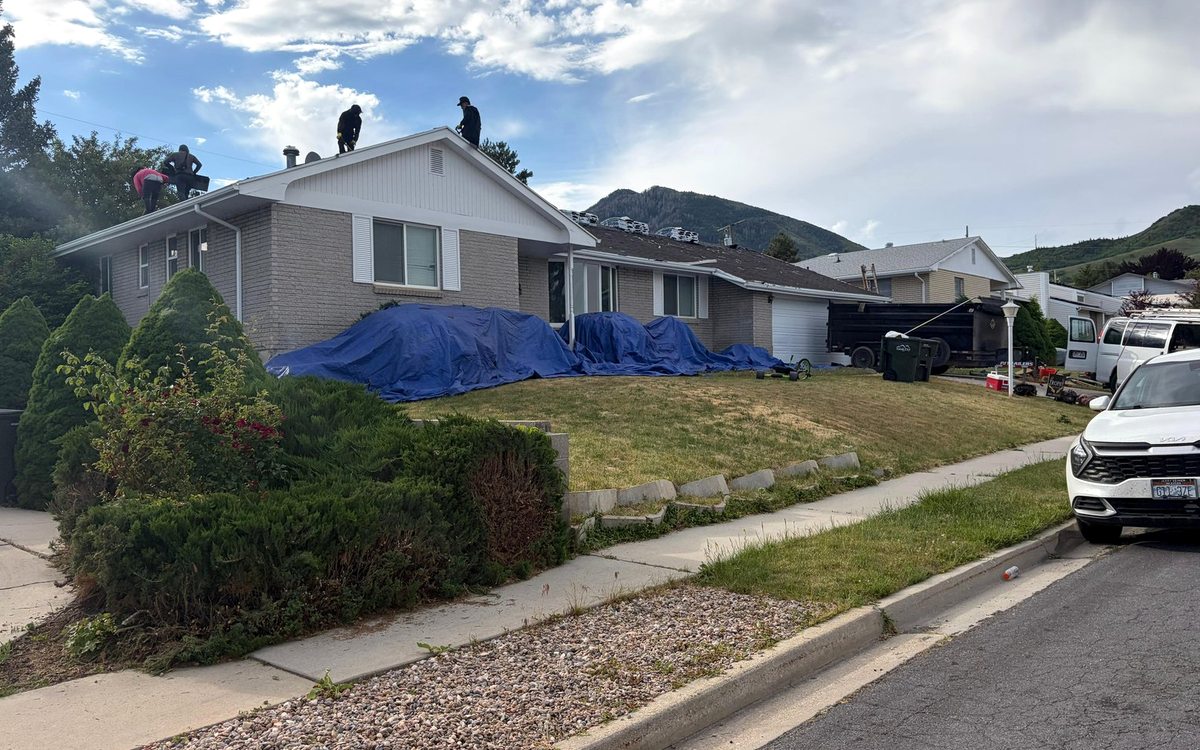 Storm Damage Roof Repair in Yellowstone Country Club