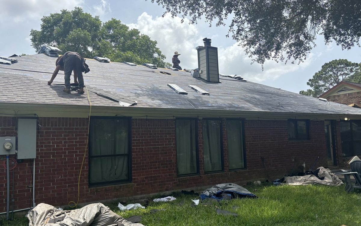 Storm Damage Roof Repair in Royden Oaks