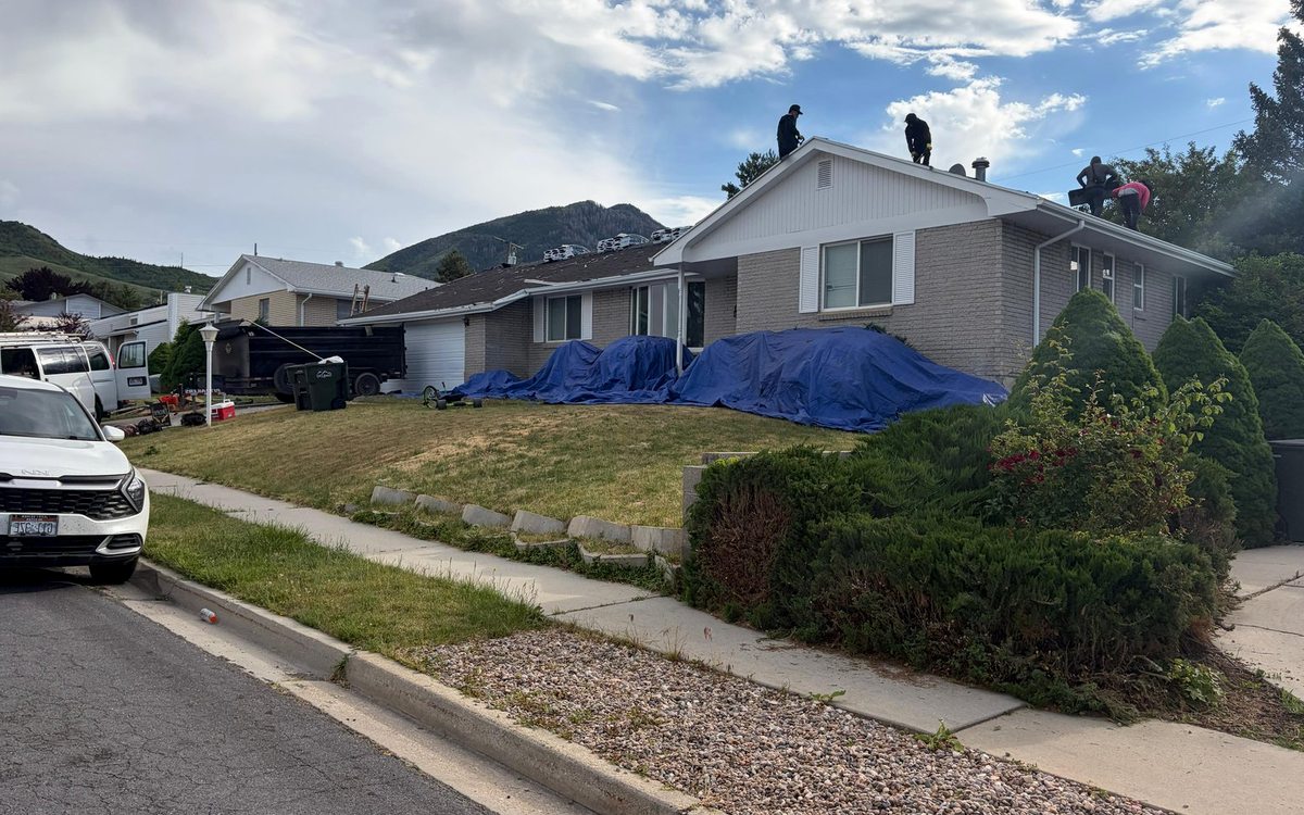 Roof work by Trophy Exteriors in Billings