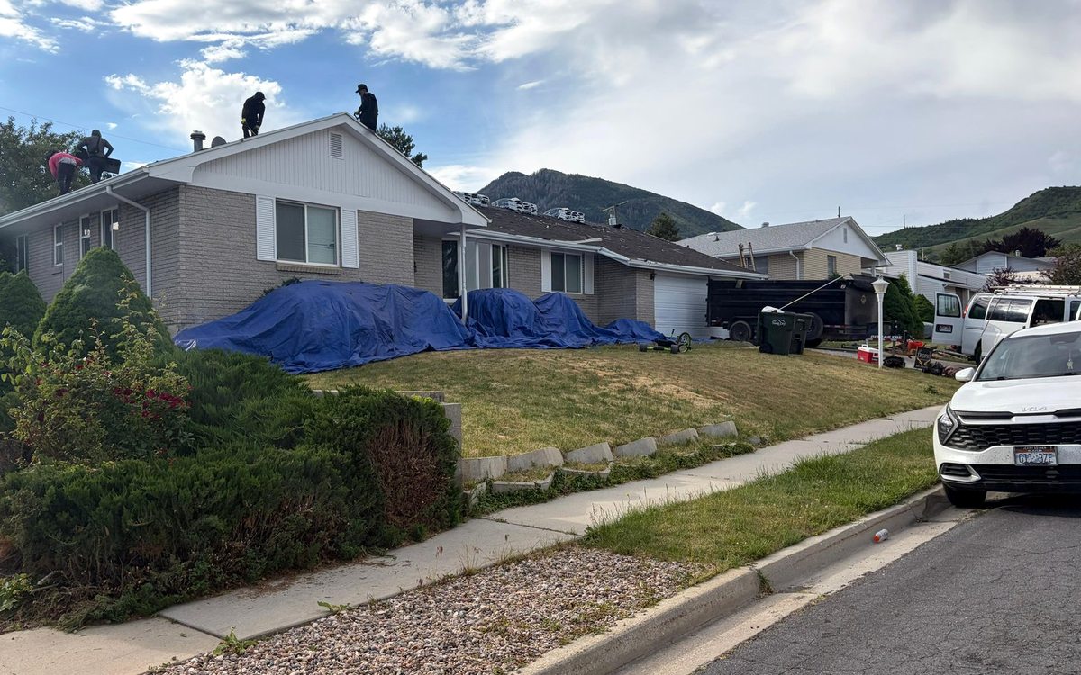 Storm Damage Roof Repair in Briarwood