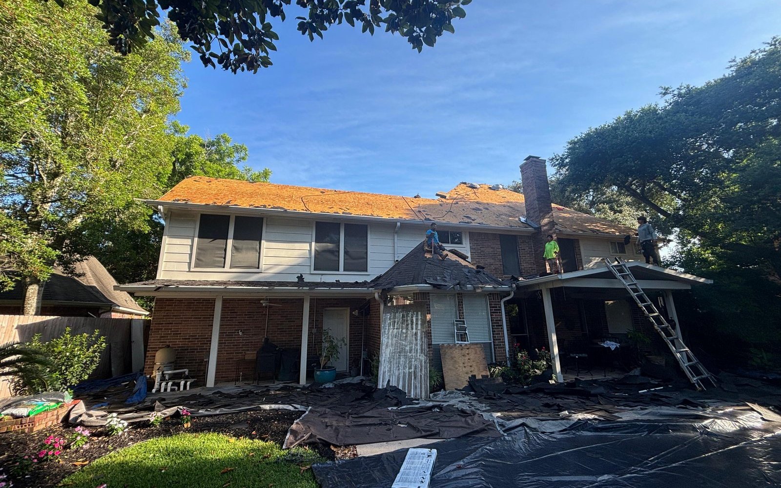 Trophy Exteriors roofing project in South Houston