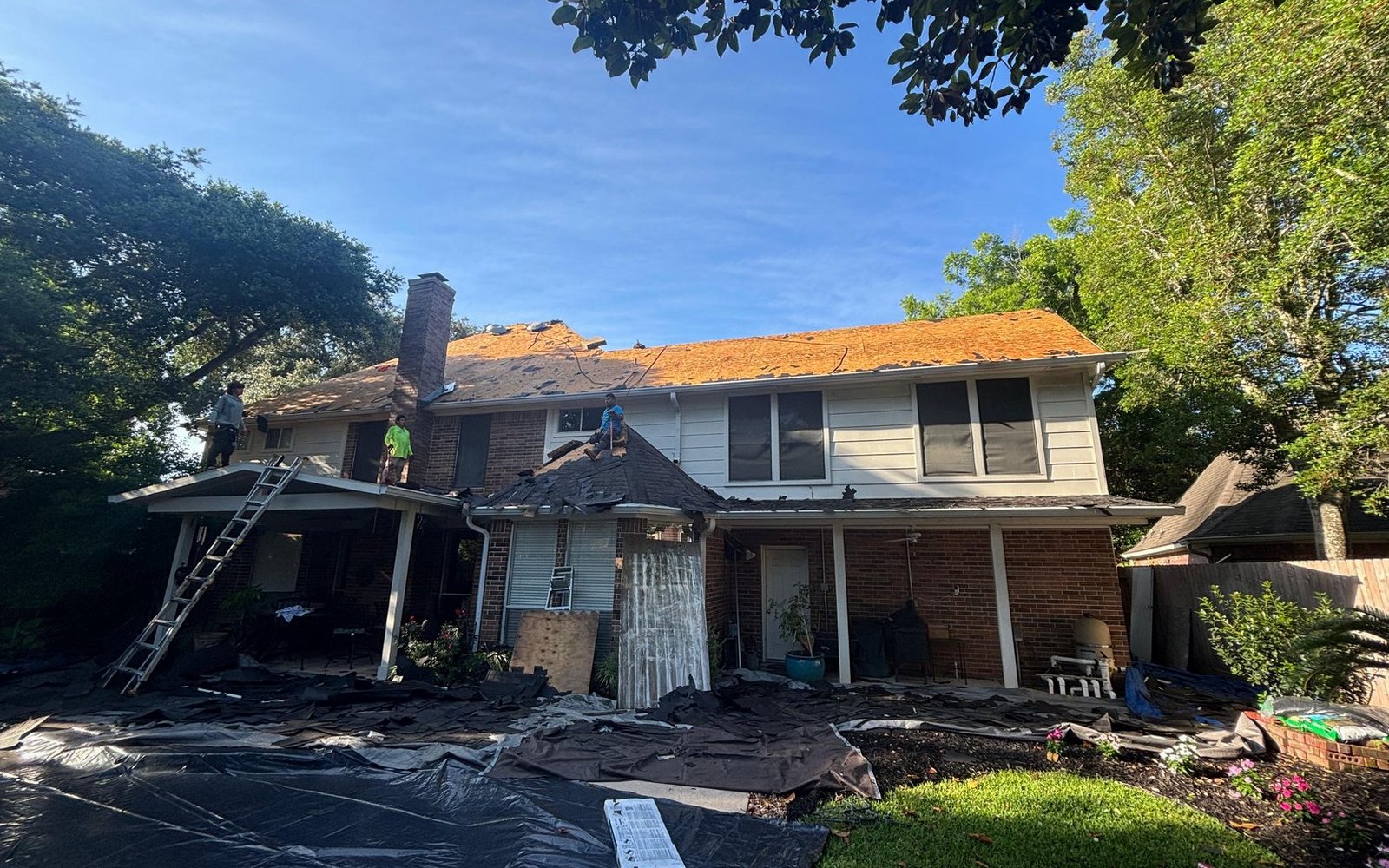 Roof work by Trophy Exteriors in Billings