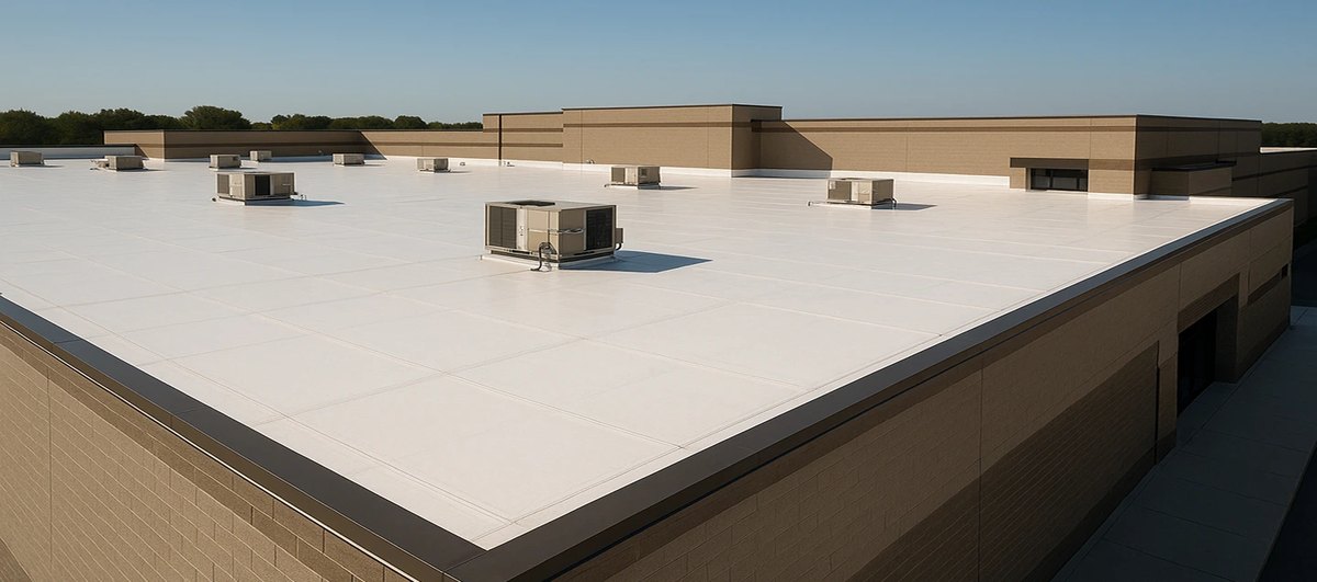 Flat and commercial roof replacement